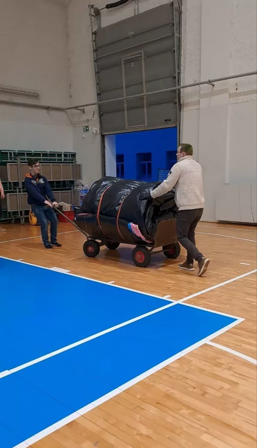 Un rullīši gatavi doties mājās